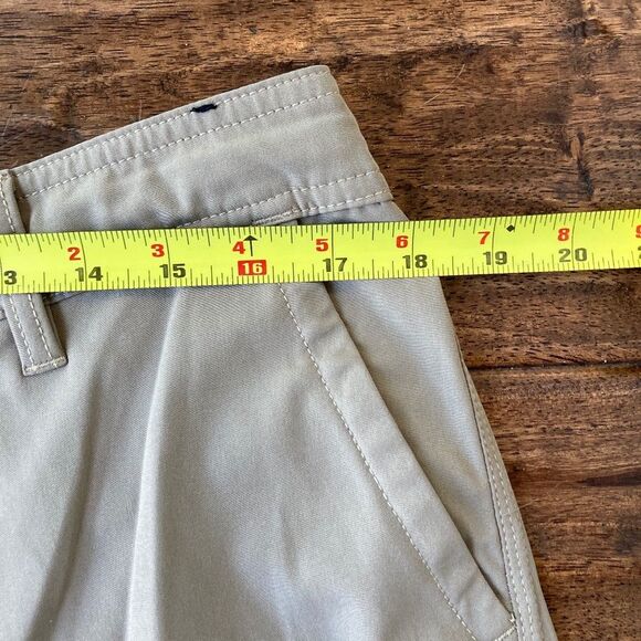 O'Neill Hybrid Swim Shorts Men 33 BUNDLE of Two Khaki Tan Drawstring 10in Inseam - Picture 13 of 16